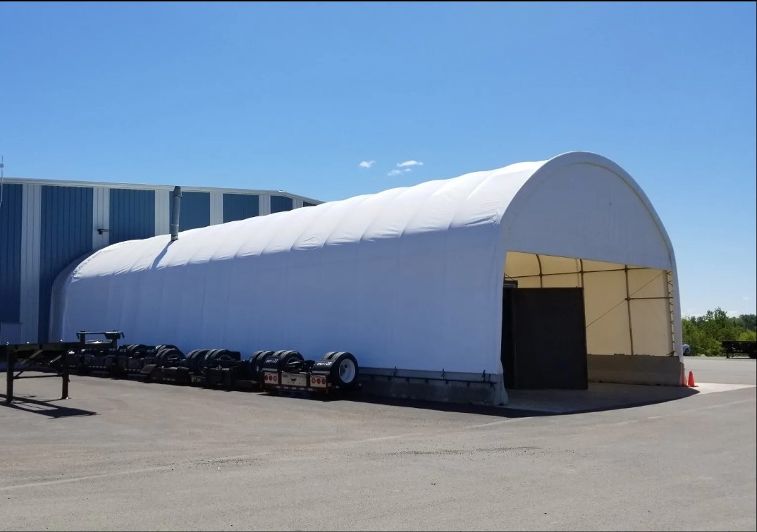 SINGLE PIPE STYLE FABRIC BUILDINGS 1