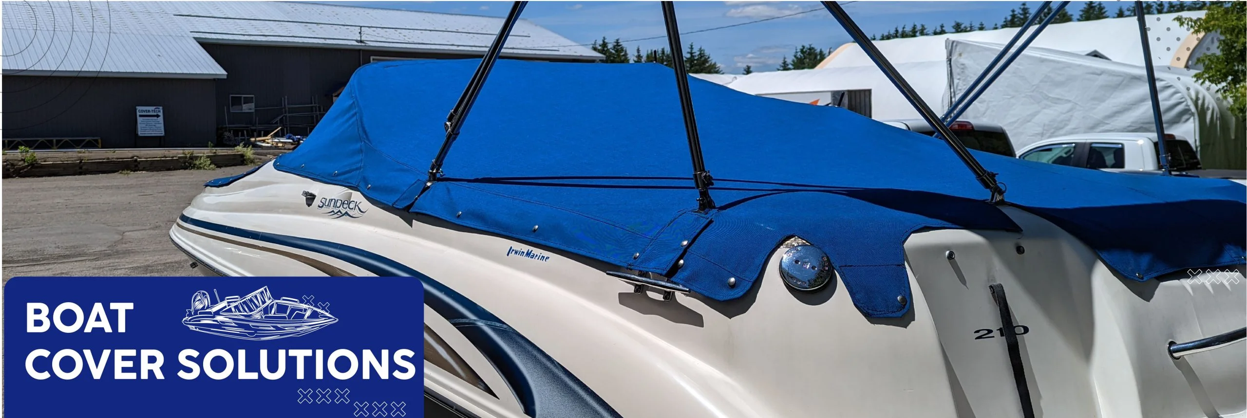 Custom Winter Boat Tarps