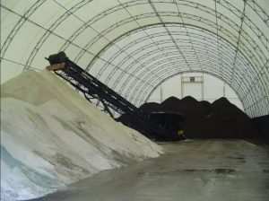 SALT - SAND - FERTILIZER - BULK STORAGE